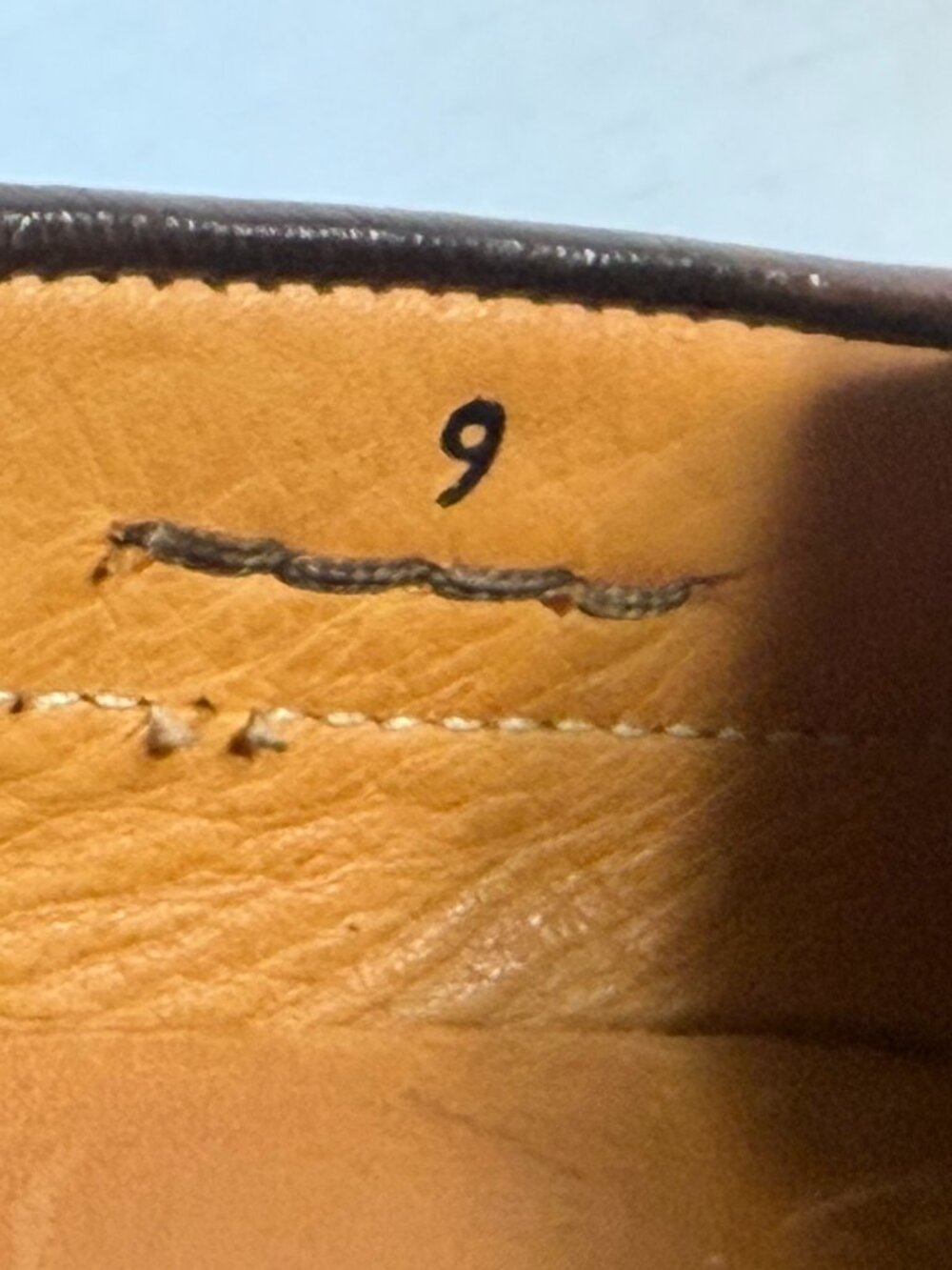 Men's Zelli Roma size 9 Brown Ostrich leather shoes - Picture 7 of 16